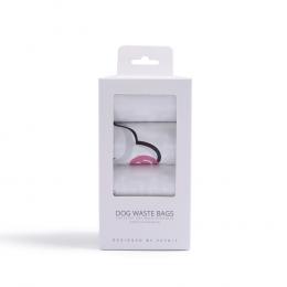 Petkit Hundebeutelspender-Set, weiß - Zubehör: 8 Rollen à 15 Beutel (120 Beutel)