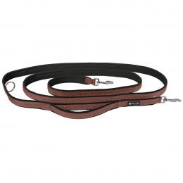 Petlando Outdoor Leine Sicherheitsgriff 3m mokka L - 300 x 3 cm