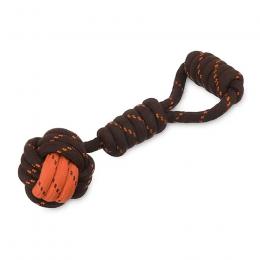 PLAY Hundespielzeug Tug Ball Rope - S