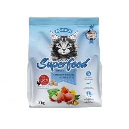 Porta 21 Superfood Menu 1 Huhn & Ente - Sparpaket: 2 x 2 kg