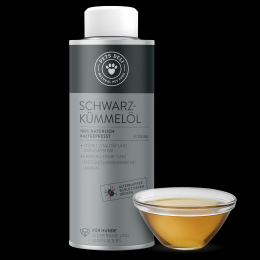 Premium Schwarzkümmelöl für Hunde - 250ml von Pets Deli