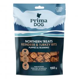 PrimaDog Northern Treats für Welpen - Rentier & Truthahn (150 g)