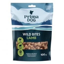 PrimaDog Wild Bites Crunchy Snack - Lamm & Sanddorn (4 x 100 g)