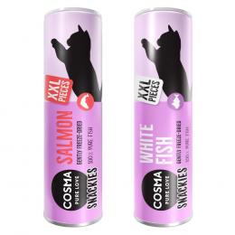 Probiermix Cosma Snackies XXL  - Lachs, Weißfisch (40 g)