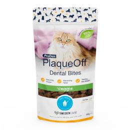 ProDen PlaqueOff Dental Bites für Katzen - Veggie (60 g)