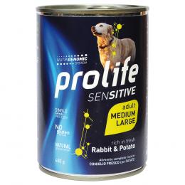 Prolife Dog Wet Sensitive Kaninchen - 400 g