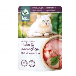Pure Nature ADULT Huhn und Kaninchen mit Löwenzahn 12x85g