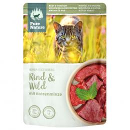 Pure Nature Feline 12 x 85 g - Rind & Wild