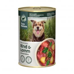 Pure Nature Hund ADULT Rind mit Lamm und Huhn 6x400g