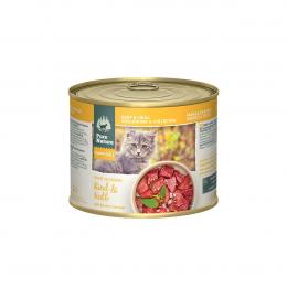 Pure Nature JUNIOR Rind & Kalb mit Brennnessel 6x200g