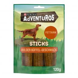 Purina AdVENTuROS Sticks, Hundeleckerli fettarm mit Büffelgeschmack 3x120g