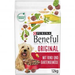 PURINA BENEFUL Original, Rind und Gemüse 2x12 kg