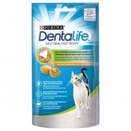 PURINA Dentalife Tägliche Katzen-Zahnpflege-Snacks - 8 x 40 g mit Huhn
