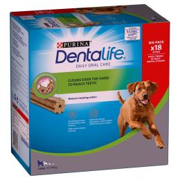 PURINA Dentalife Tägliche Zahnpflege-Snacks für große Hunde (25-40 kg) - 18 Sticks (6 x 106 g)