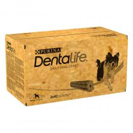 PURINA Dentalife Tägliche Zahnpflege-Snacks für mittelgroße Hunde - 84 Sticks (28 x 69 g)