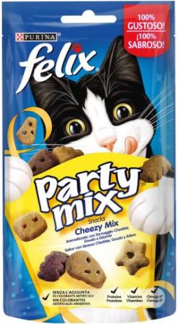 Purina Felix Party Mix Cheezy 60 Gr