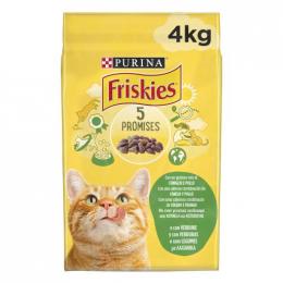 Purina Friskies Erwachsener Mit Kaninchen, Huhn Und Gemüse 4 Kg