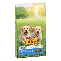 Purina Friskies  Junior mit Huhn und Gemüse - 7 kg