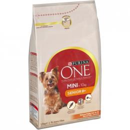 Purina One Ich Denke, Mini Dog Senior Huhn Und Reis 1,5 Kg