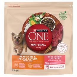 Angebot für PURINA ONE Mini Skin & Coat Rind - 1,5 kg - Kategorie Hund / Hundefutter trocken / PURINA ONE / Mini.  Lieferzeit: 1-2 Tage -  jetzt kaufen.