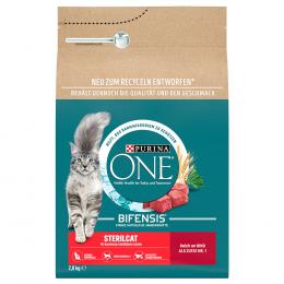 Angebot für PURINA ONE SterilCat Rind - 2,8 kg - Kategorie Katze / Katzenfutter trocken / PURINA ONE / PURINA ONE Sterilised.  Lieferzeit: 1-2 Tage -  jetzt kaufen.