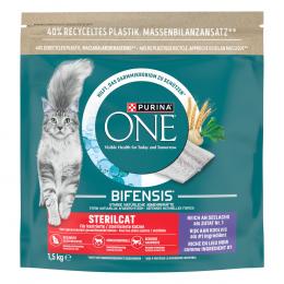 PURINA ONE SterilCat Seelachs - Sparpaket: 3 x 1,5 kg