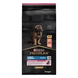 PURINA PRO PLAN Large Robust Puppy Sensitive Skin Lachs - Sparpaket: 2 x 12 kg