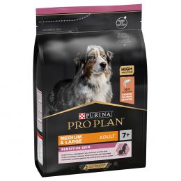 PURINA PRO PLAN Medium & Large Adult 7+ Sensitive Skin - Sparpaket: 2 x 3 kg