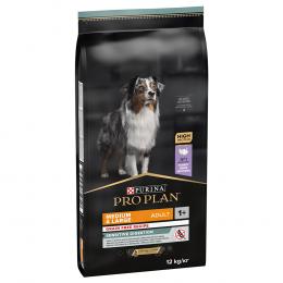 PURINA PRO PLAN Medium & Large Adult Sensitive Digestion Getreidefrei - Sparpaket: 2 x 12 kg