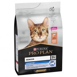 PURINA PRO PLAN Senior 7+ Longevis reich an Lachs - Sparpaket: 3 x 3 kg