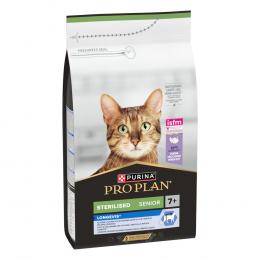 PURINA PRO PLAN Sterilised Senior 7+ Longevis Truthahn - Sparpaket: 4 x 1,5 kg
