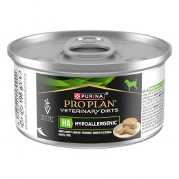 PURINA PRO PLAN Veterinary Diets Canine Mousse Hypoallergenic - Sparpaket: 48 x 195 g