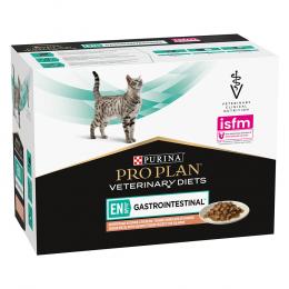 PURINA PRO PLAN Veterinary Diets Feline EN ST/OX Gastrointestinal Lachs - 10 x 85 g