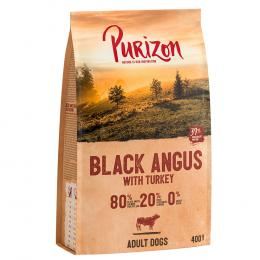 Purizon Black-Angus-Rind mit Truthahn Adult - getreidefrei - 400 g