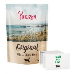 Purizon Cat Adult Lamm mit Fisch - Original Daily 65% - 2 kg