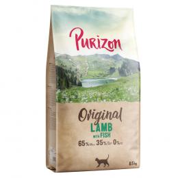 Purizon Cat Adult Lamm mit Fisch - Original Daily 65% - Sparpaket: 2 x 6,5 kg
