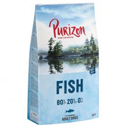 Purizon Fisch Adult - getreidefrei - Sparpaket: 2 x 12 kg