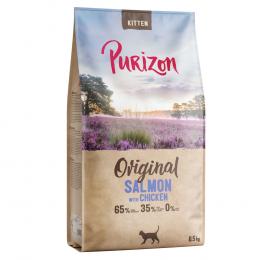 Purizon Kitten Lachs mit Huhn - getreidefrei - NEU Sparpaket: 2 x 6,5 kg