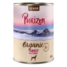 Angebot für Purizon Nassfutter zum Sonderpreis! - Senior Organic Truthahn mit Karotte NEU 6 x 400 g - Kategorie Hundefutter & Zubehör / Hundefutter nass / Purizon / -.  Lieferzeit: 1-2 Tage -  jetzt kaufen.