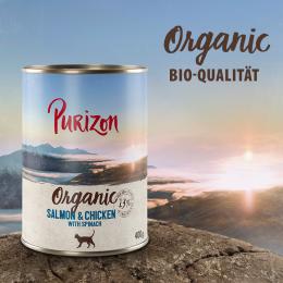 Purizon Organic 6 x 400 g - NEU Senior Pute mit Karotte