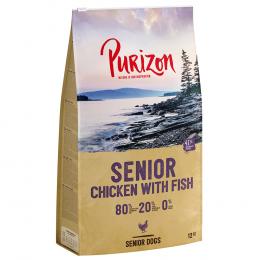 Purizon Senior Huhn mit Fisch - getreidefrei - 12 kg