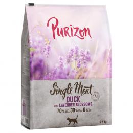 Purizon Single Meat Ente mit Lavendelblüten - 2,5 kg