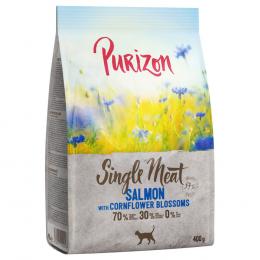 Purizon Single Meat Lachs mit Kornblumenblüten - 400 g