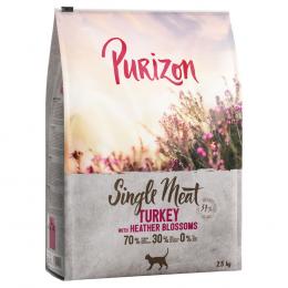 Purizon Single Meat Pute mit Heidekrautblüten - 2,5 kg