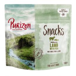 Purizon Snack Lamm mit Fisch - getreidefrei - Sparpaket 3 x 100 g