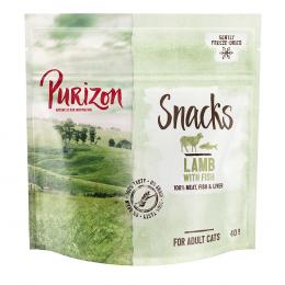 Purizon Snack Lamm mit Fisch - getreidefrei -Sparpaket 3 x 40 g