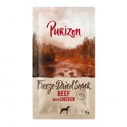Purizon Snack Rind mit Huhn - getreidefrei - 5 g