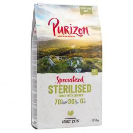 Purizon Sparpaket 2 x 6,5 kg - Sterilised Truthahn & Huhn