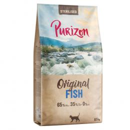 Purizon Sterilised Adult Fisch - getreidefrei - NEU Sparpaket: 2 x 6,5 kg