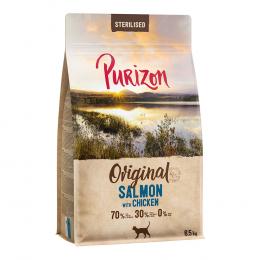 Purizon Sterilised Adult Lachs mit Huhn - getreidefrei - 6,5 kg